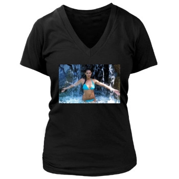 Tera Patrick Women's Deep V-Neck TShirt