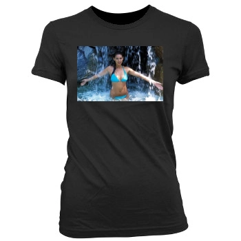 Tera Patrick Women's Junior Cut Crewneck T-Shirt