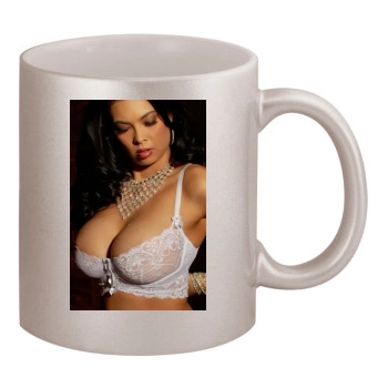 Tera Patrick 11oz Metallic Silver Mug