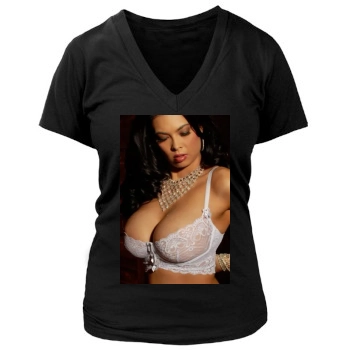 Tera Patrick Women's Deep V-Neck TShirt