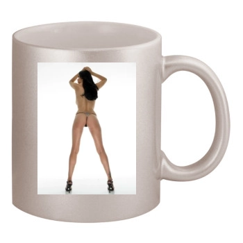 Tera Patrick 11oz Metallic Silver Mug