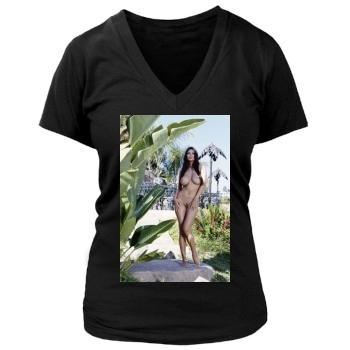 Tera Patrick Women's Deep V-Neck TShirt