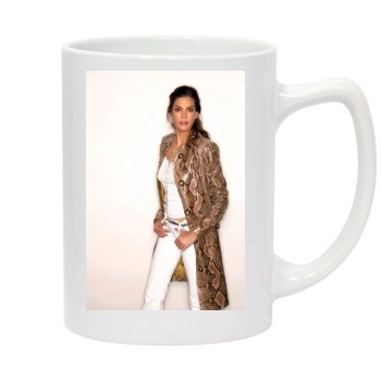 Teri Hatcher 14oz White Statesman Mug