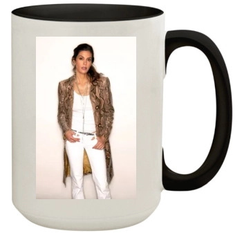 Teri Hatcher 15oz Colored Inner & Handle Mug