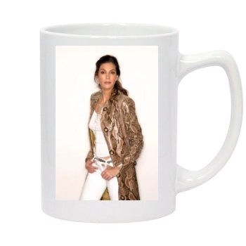 Teri Hatcher 14oz White Statesman Mug