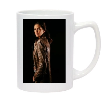 Teri Hatcher 14oz White Statesman Mug