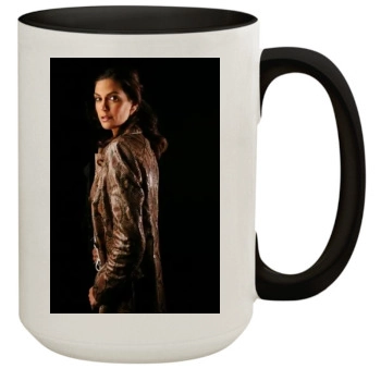 Teri Hatcher 15oz Colored Inner & Handle Mug