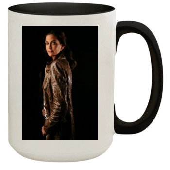 Teri Hatcher 15oz Colored Inner & Handle Mug