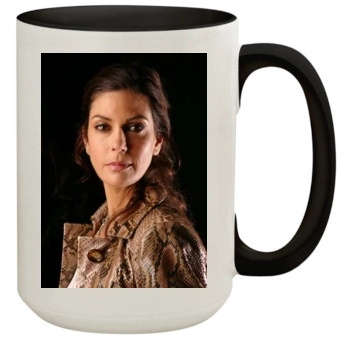 Teri Hatcher 15oz Colored Inner & Handle Mug