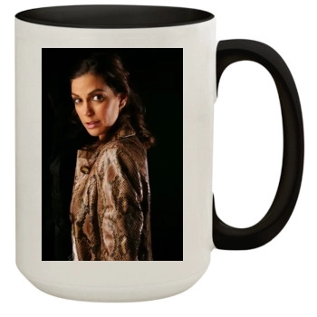 Teri Hatcher 15oz Colored Inner & Handle Mug