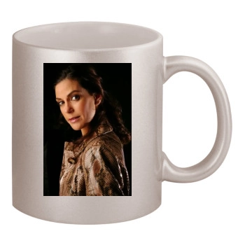 Teri Hatcher 11oz Metallic Silver Mug