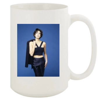 Teri Hatcher 15oz White Mug