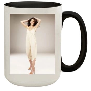 Teri Hatcher 15oz Colored Inner & Handle Mug