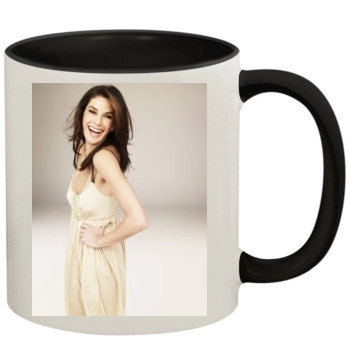 Teri Hatcher 11oz Colored Inner & Handle Mug