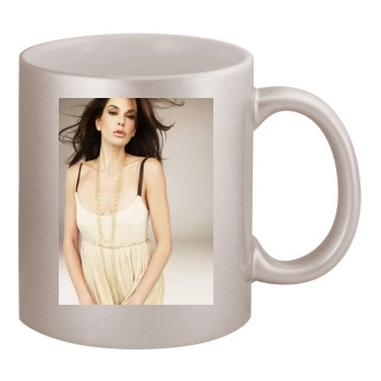 Teri Hatcher 11oz Metallic Silver Mug