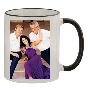 Teri Hatcher 11oz Colored Rim & Handle Mug