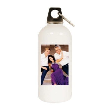 Teri Hatcher White Water Bottle With Carabiner