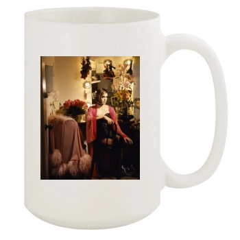 Teri Hatcher 15oz White Mug