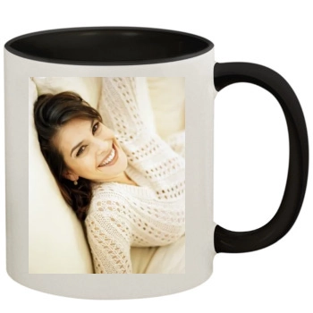 Teri Hatcher 11oz Colored Inner & Handle Mug