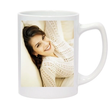 Teri Hatcher 14oz White Statesman Mug