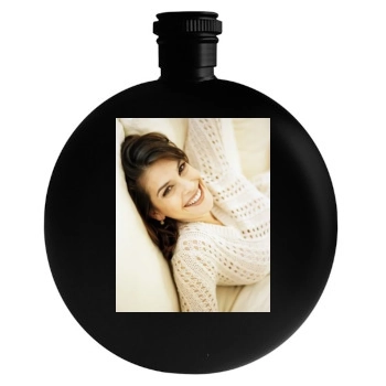 Teri Hatcher Round Flask