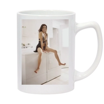 Teri Hatcher 14oz White Statesman Mug