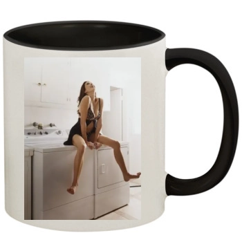 Teri Hatcher 11oz Colored Inner & Handle Mug