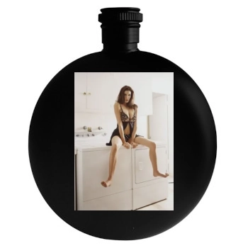 Teri Hatcher Round Flask