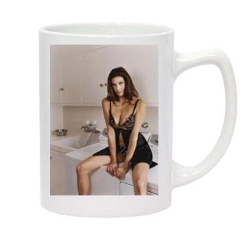 Teri Hatcher 14oz White Statesman Mug