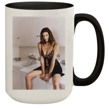 Teri Hatcher 15oz Colored Inner & Handle Mug