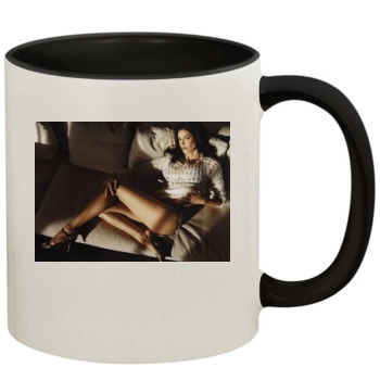 Teri Hatcher 11oz Colored Inner & Handle Mug