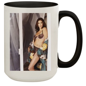 Teri Hatcher 15oz Colored Inner & Handle Mug