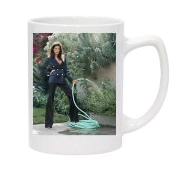 Teri Hatcher 14oz White Statesman Mug