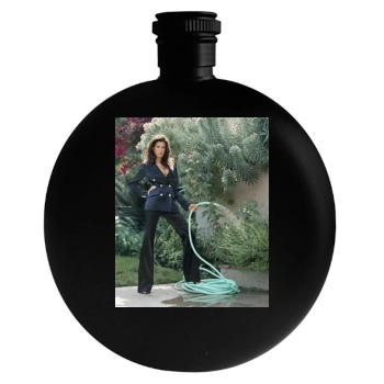 Teri Hatcher Round Flask