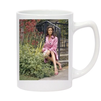 Teri Hatcher 14oz White Statesman Mug