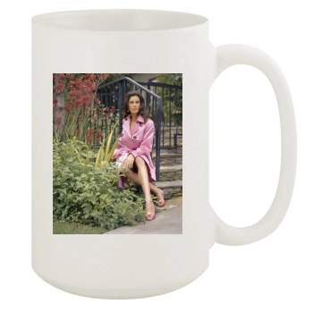 Teri Hatcher 15oz White Mug