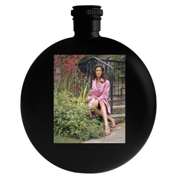 Teri Hatcher Round Flask