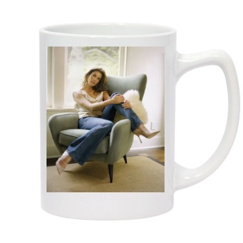 Teri Hatcher 14oz White Statesman Mug