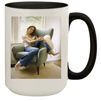 Teri Hatcher 15oz Colored Inner & Handle Mug