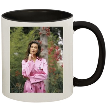 Teri Hatcher 11oz Colored Inner & Handle Mug