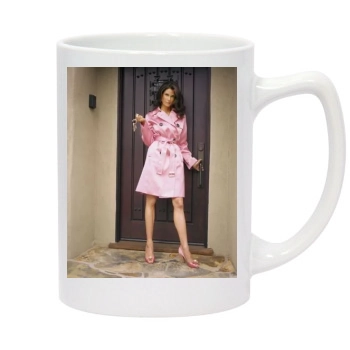 Teri Hatcher 14oz White Statesman Mug