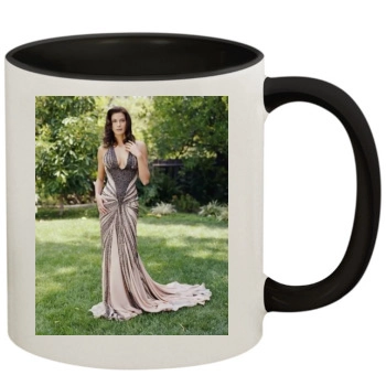 Teri Hatcher 11oz Colored Inner & Handle Mug