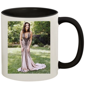 Teri Hatcher 11oz Colored Inner & Handle Mug