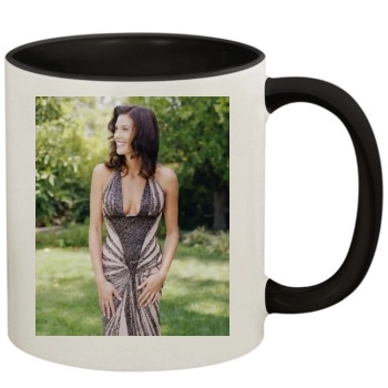 Teri Hatcher 11oz Colored Inner & Handle Mug