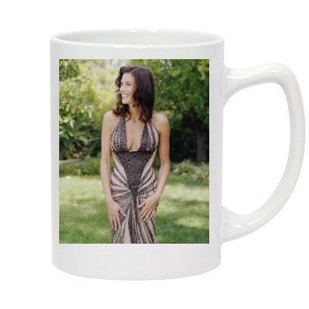 Teri Hatcher 14oz White Statesman Mug