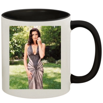 Teri Hatcher 11oz Colored Inner & Handle Mug