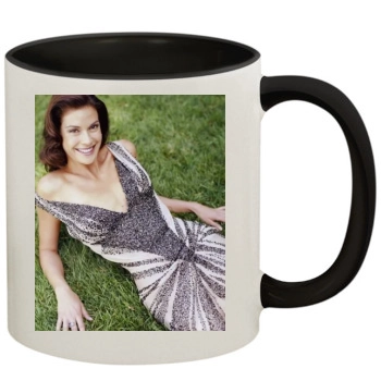 Teri Hatcher 11oz Colored Inner & Handle Mug