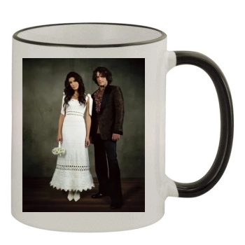 Teri Hatcher 11oz Colored Rim & Handle Mug