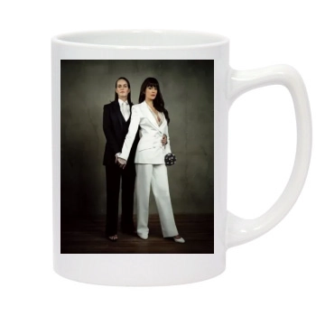 Teri Hatcher 14oz White Statesman Mug