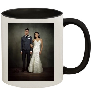 Teri Hatcher 11oz Colored Inner & Handle Mug